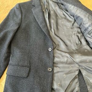 Gray Boys Tweed Blazer